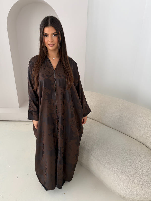 Abaya Sahara – Brown